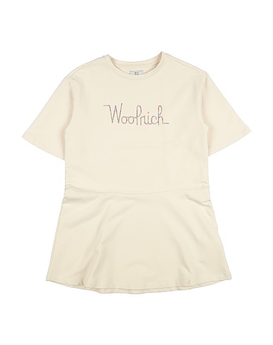 WOOLRICH Dress Cream 95% Cotton, 5% Elastane