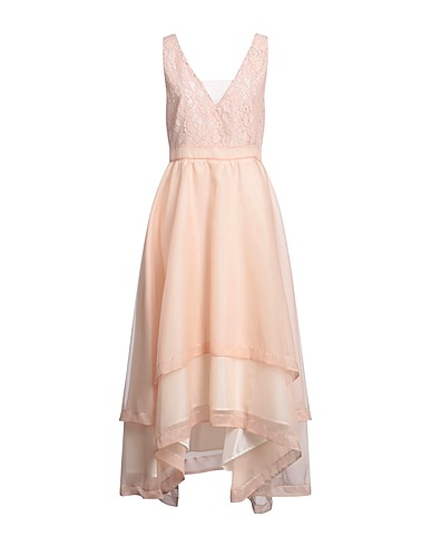 EMME by MARELLA Midi dress Beige 100% Polyester