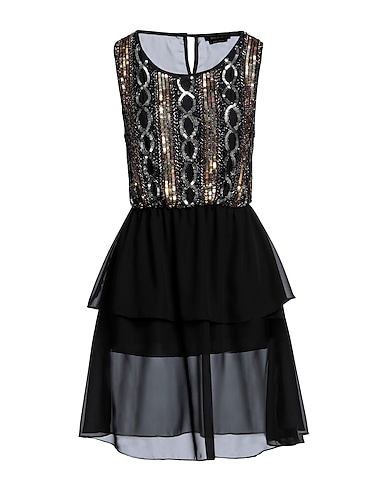 GOA GOA Short dress Black 100% Polyester