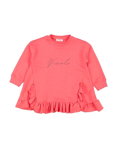VICOLO Vestito Baby  Corallo 70% Cotone, 30% Poliestere