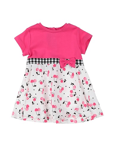 CHICCO Vestido para bebé  Magenta 95% Cotton, 5% Elastane