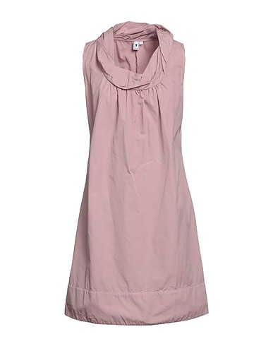EUROPEAN CULTURE Short dress Antique rose 100% Cotton
