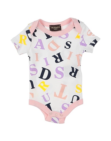 TRUSSARDI JUNIOR Baby bodysuit White 100% Cotton