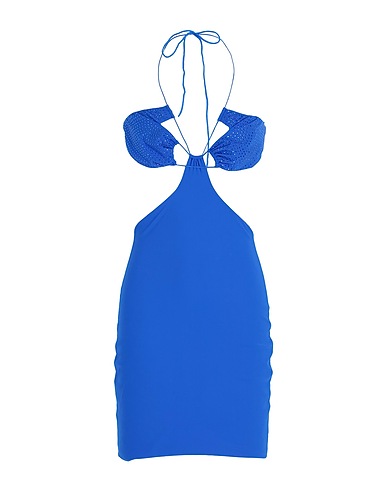 AMAZUÌN Sheath dress Bright blue 73% Polyamide, 27% Elastane
