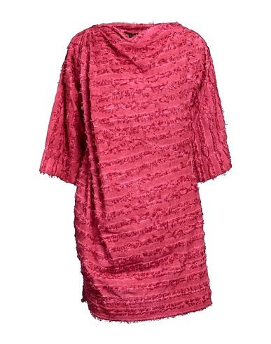 VIVIENNE WESTWOOD ANGLOMANIA 미니 원피스 가넷 레드 100% 코튼