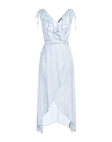 GUESS DRESSES Sky blue 100% Viscose