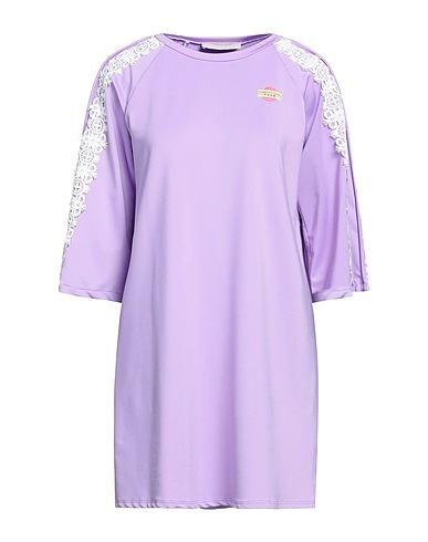 TWENTY EASY by KAOS Short dress Lilac 91% Polyester, 9% Elastane