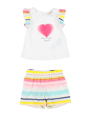 CHICCO Baby co-ord  White 95% Cotton, 5% Elastane