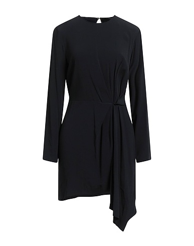 .TESSA Short dress Black 99% Viscose, 1% Elastane
