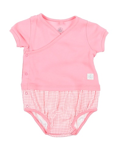 PETIT BATEAU Baby bodysuit Pink 100% Cotton