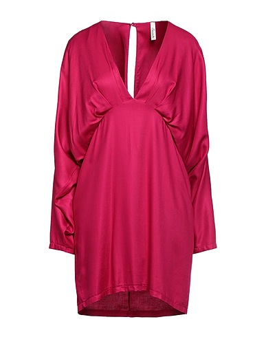SOUVENIR Vestito corto Fucsia 100% Viscosa