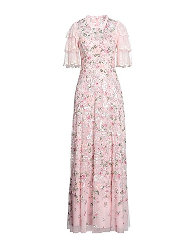 NEEDLE & THREAD Robe à paillettes Rose 100% Polyester