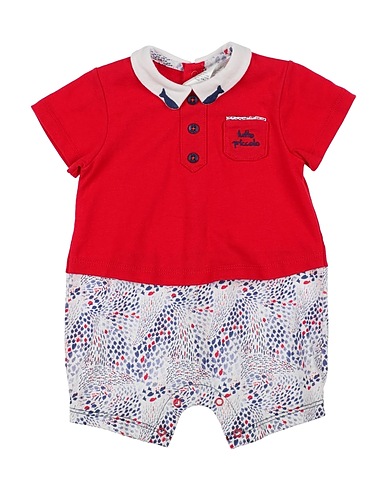 TUTTO PICCOLO Tutina Baby  Rosso 100% Cotone