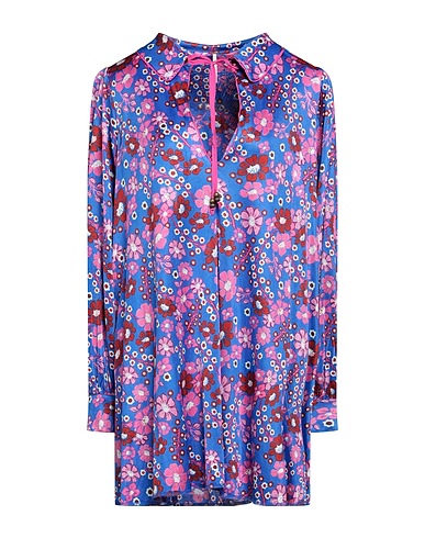 FREE PEOPLE Short dress Blue Polyester