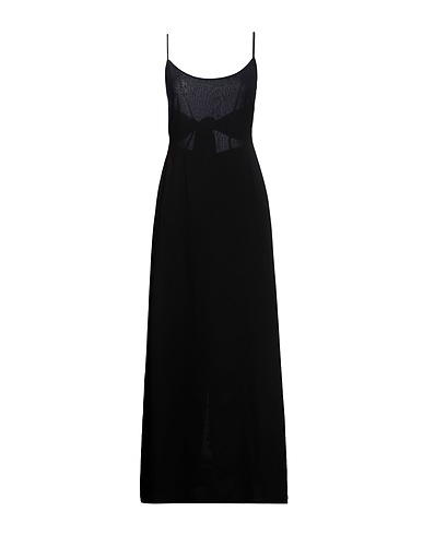 MOEVA Long dress Black 100% Polyester