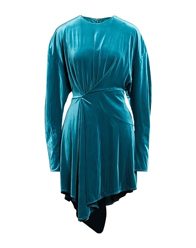 ALEXANDRE VAUTHIER Short dress Deep teal 65% Polyester, 25% Polyamide, 10% Elastane