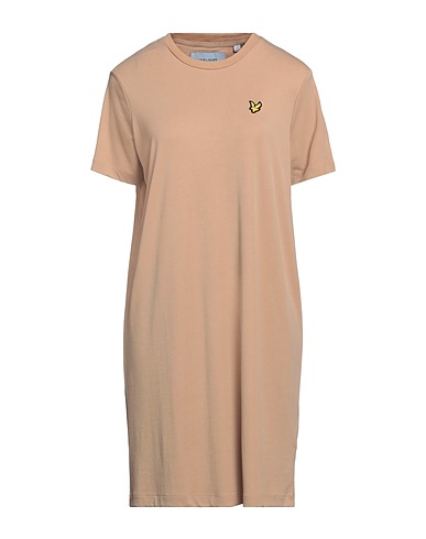 LYLE & SCOTT Vestito corto Cammello 78% Modal, 22% Poliestere