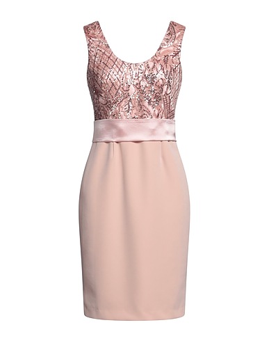 CAMILLA  Milano Vestito midi Cipria 100% Poliestere