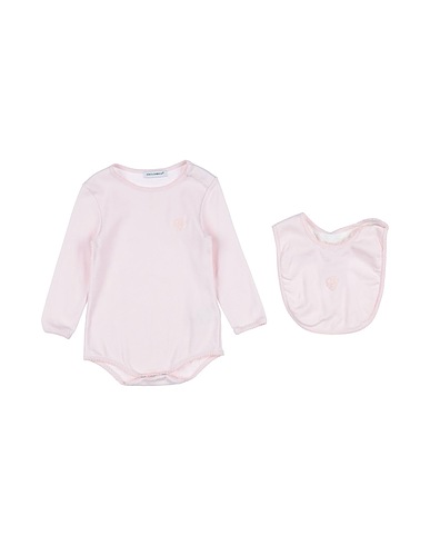 DOLCE&GABBANA Set baby Rosa chiaro 100% Cotone