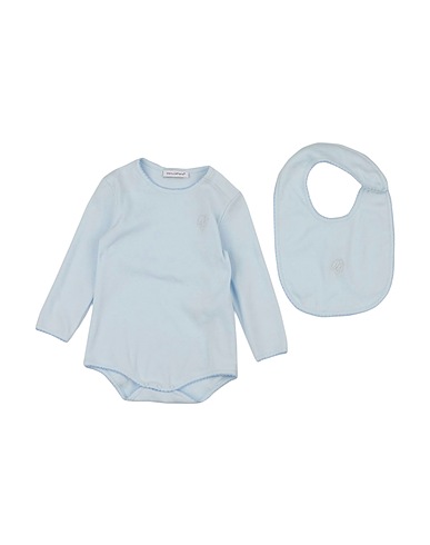 DOLCE&GABBANA Baby accessories set Sky blue 100% Cotton