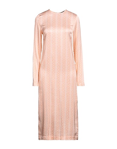 ANDAMANE Midi dress Light pink 97% Viscose, 3% Elastane