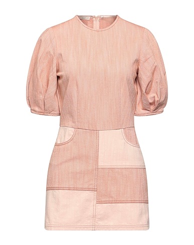 SESSUN Denim dress Antique rose 80% Cotton, 20% Polyester