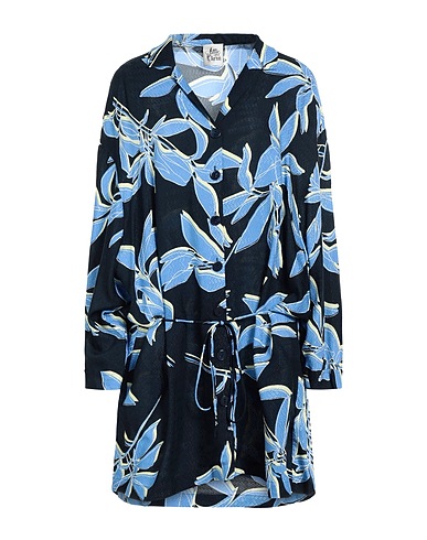 ATTIC AND BARN Hemdkleid Marineblau 100% Viskose
