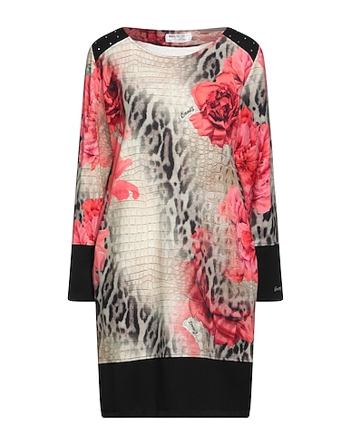 EAN 13 Short dress White 70% Viscose, 25% Polyamide, 5% Elastane