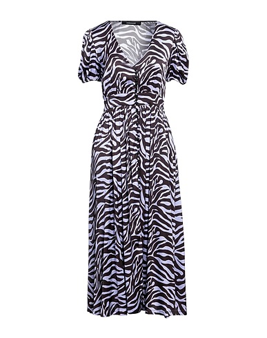 ANDAMANE Midi dress Lilac 97% Viscose, 3% Elastane