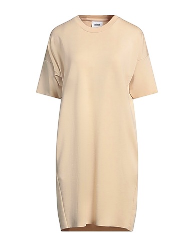 MINIMUM Office dress Beige 65% Viscose, 30% Recycled polyester, 5% Elastane