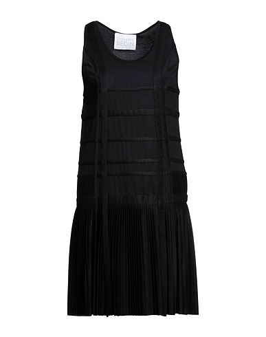 GIOVANNI BEDIN Pleated dress Black 100% Viscose