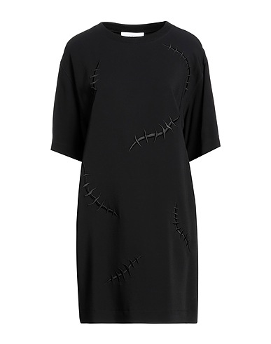 MOSCHINO Vestito corto Nero 97% Viscosa, 3% Elastan