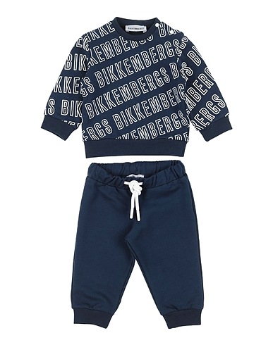 BIKKEMBERGS Completo Baby  Blu navy 95% Cotone, 5% Elastan