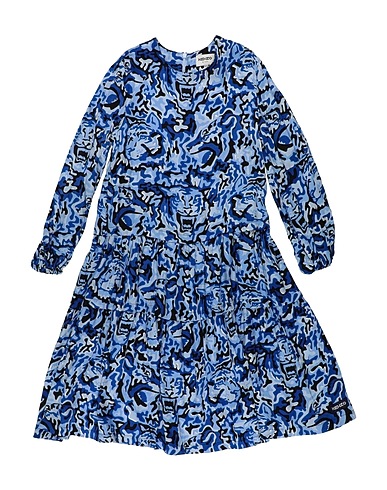 KENZO KIDS Φόρεμα Μπλε 100% Βισκόζη