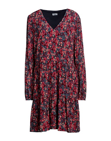 LIU •JO Short dress Slate blue 100% Viscose