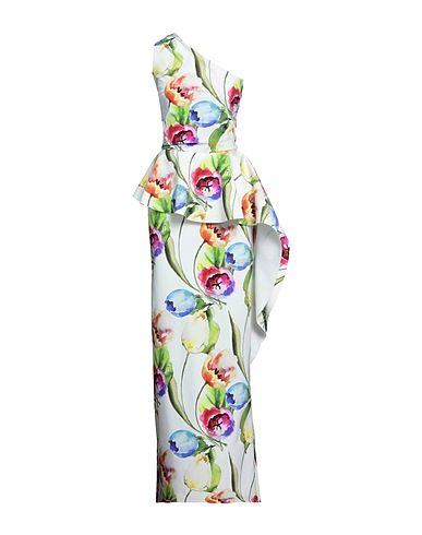 CHIARA BONI LA PETITE ROBE Long dress White 72% Polyamide, 28% Elastane