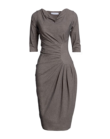 CHIARA BONI LA PETITE ROBE Midi-Kleid Khaki 72% Polyamid, 28% Elastan