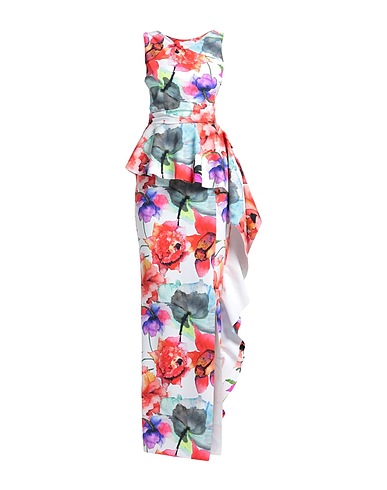 CHIARA BONI LA PETITE ROBE Long dress White 72% Polyamide, 28% Elastane