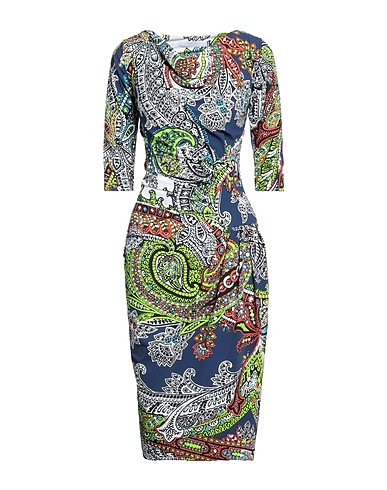 CHIARA BONI LA PETITE ROBE Midi dress Lime green 72% Polyamide, 28% Elastane