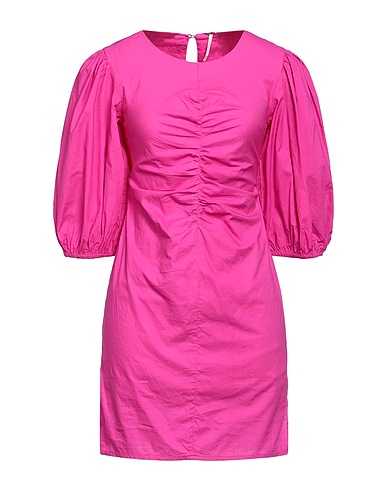 FREE PEOPLE Short dress Fuchsia 100% Cotton