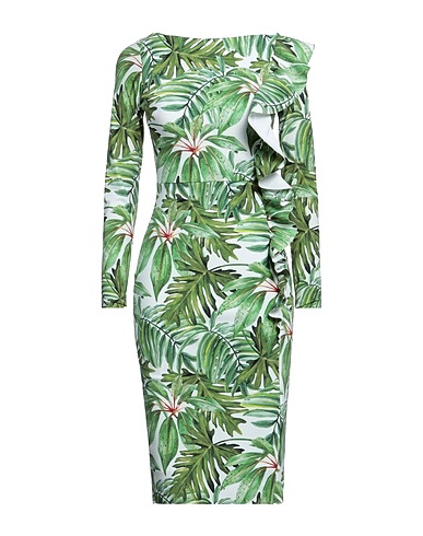 CHIARA BONI LA PETITE ROBE Midi dress Green 72% Polyamide, 28% Elastane