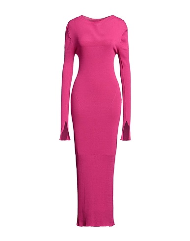 PATRIZIA PEPE Εφαρμοστό φόρεμα Ματζέντα 80% Πολυεστέρας, 20% Πολυαμίδη