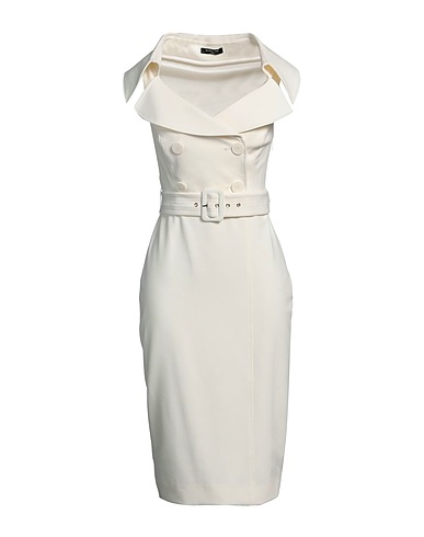 MARCIANO by GUESS Midi dress Ivory 51% Viscose, 42% Polyamide, 7% Elastane