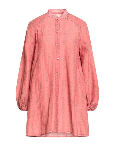 MANEBÍ Shirt dress Antique rose 73% Cotton, 27% Silk