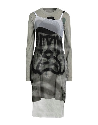 GIVENCHY Midi dress Khaki 100% Cotton