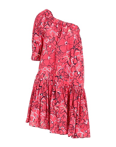 ATTIC AND BARN Short dress Coral 100% Cotton