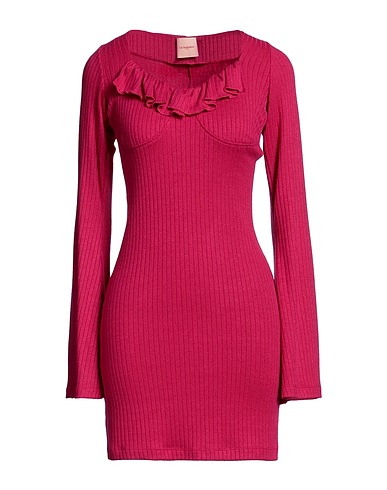 LA SEMAINE Paris Short dress Magenta 48% Viscose, 29% Polyurethane, 19% Polyamide, 4% Elastane