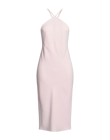 AMANDA UPRICHARD Midi dress Light pink 100% Polyester