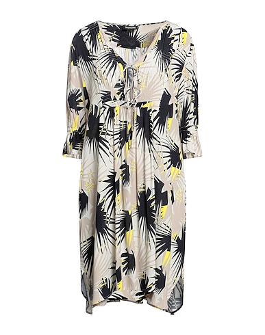 TRUE RELIGION Office dress Beige 100% Viscose