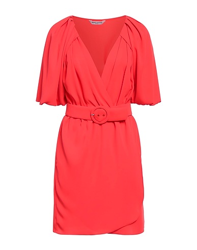AMANDA UPRICHARD Sheath dress Red 100% Polyester